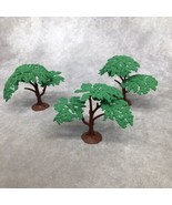 3 Plastic Trees 4&quot; Tall - £5.46 GBP