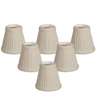 Royal Designs, Inc. Pleated Empire Chandelier Shade CS-110BG, Beige, 3 x 4.25 x  - £12.82 GBP+