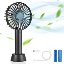 Aromatherapy Handheld Fan Portable Rechargeable Air Cooler USB Battery,3 Speeds - £22.74 GBP