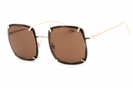 TIFFANY TF3089 602173 Pale Gold/Brown 52-20-135 Sunglasses New Authentic - £154.14 GBP