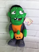 VTG Soft Things Frankenstein Monster Halloween Plush Stuffed Doll Toy Pu... - £35.43 GBP