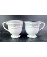 (2) K&amp;A Krautheim Selb Bavaria &#39;Argenta&#39; Footed Demitasse Coffee Cups, T... - $8.00