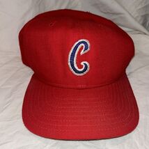 Vintage C Logo New Era Pro Model DuPont Visor Snapback Baseball Hat Cap ... - $16.65