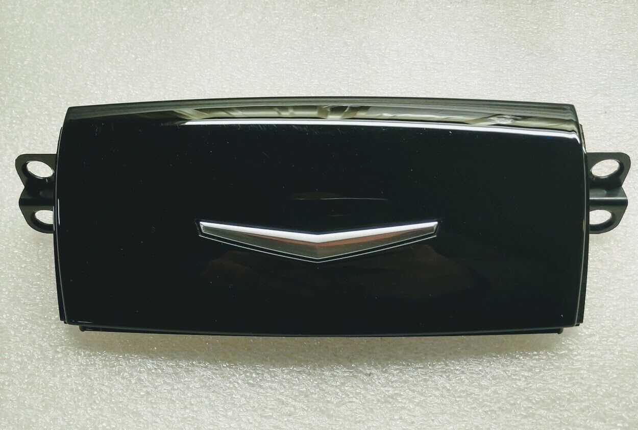 Cadillac CT6 2016-2018 center console tail piece rear end cap upper logo... - $3.00