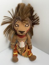 Disney 11" Lion King Broadway Musical Simba Plush Doll Original Costume Design - $9.94