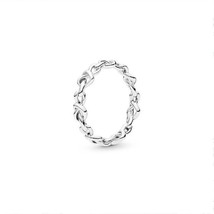 New pan ring fashion silver 925 female retro style simple women wedding engagement band thumb200