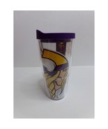 New Tervis Minnesota Vikings Double Wall Insulated Tumbler With Lid 24 oz - $17.13