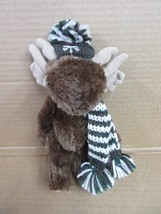 NOS Boyds Bears Markle Moose 590070 Winter Scarf Plush Limited Numbered B77 E - £44.09 GBP
