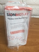 3 Pack SIONBIOTEXT Unna Boot Flexible Compression Bandage - Expires 1/26 - £20.73 GBP