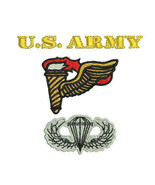 US Army Pathfinder with basic Jump wings Embroidered Polo Shirt - $604.43 MXN+
