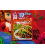 McCormick Original Taco Seasoning Pack Mini brands fits Loving Family Do... - £3.13 GBP