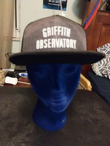 American Needle Griffith Observatory Snapback Hat  Embroidered Black Gray - $21.77