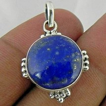 925 Argent Sterling Pendentif Collier Lapis Lazuli Fait à la Main Bijoux PS-1951 - £32.28 GBP