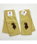 Terry Cloth Cowboy Roper on Horseback Kitchen Towels Set of 2 16x28 inches - $14.84