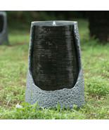 Broken Urn Fountain: 17x17x26&quot; Polyresin Water Feature - $6,681.96 MXN