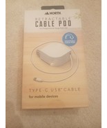 NEW North Retractable Cable Pod Micro USB Cable for Android - £112.16 GBP
