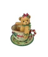  Cherished Teddies 269859 Jean &quot;Cup Full Of Peace&quot; 1997 Vintage Figurine - £11.79 GBP