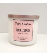 Juicy Couture 14.5 oz Soy Wax Blend 3 Wick Candle - PINK LOUNGE - £14.79 GBP