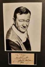 John Wayne (Original Autograph) Classic Icon - £1,565.19 GBP