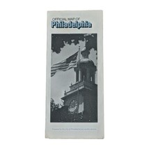 Vintage 1978 Official Map of Philadelphia PA Prepared by City of Philade... - £6.04 GBP