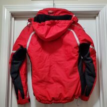 Marker Evolution Red Snowboard Jacket Full Zip Insulated Heavy Womens Sz 6 - $34.79