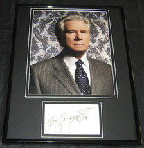 John Larroquette Signed Framed 11x14 Photo Display Boston Legal - £50.63 GBP