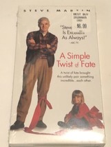 A Simple Twist Of Fate VHS Tape Steve Martin Sealed New Old Stock S1A - $12.86