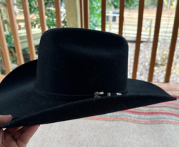 Cody James Cowboy Hat Black 3X Wool size 7.5 New - £37.08 GBP