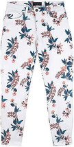 Lucky Brand Womens White Floral Bridgette Skinny Jeans Sz US 2 / 26, 7092-4M - £31.93 GBP