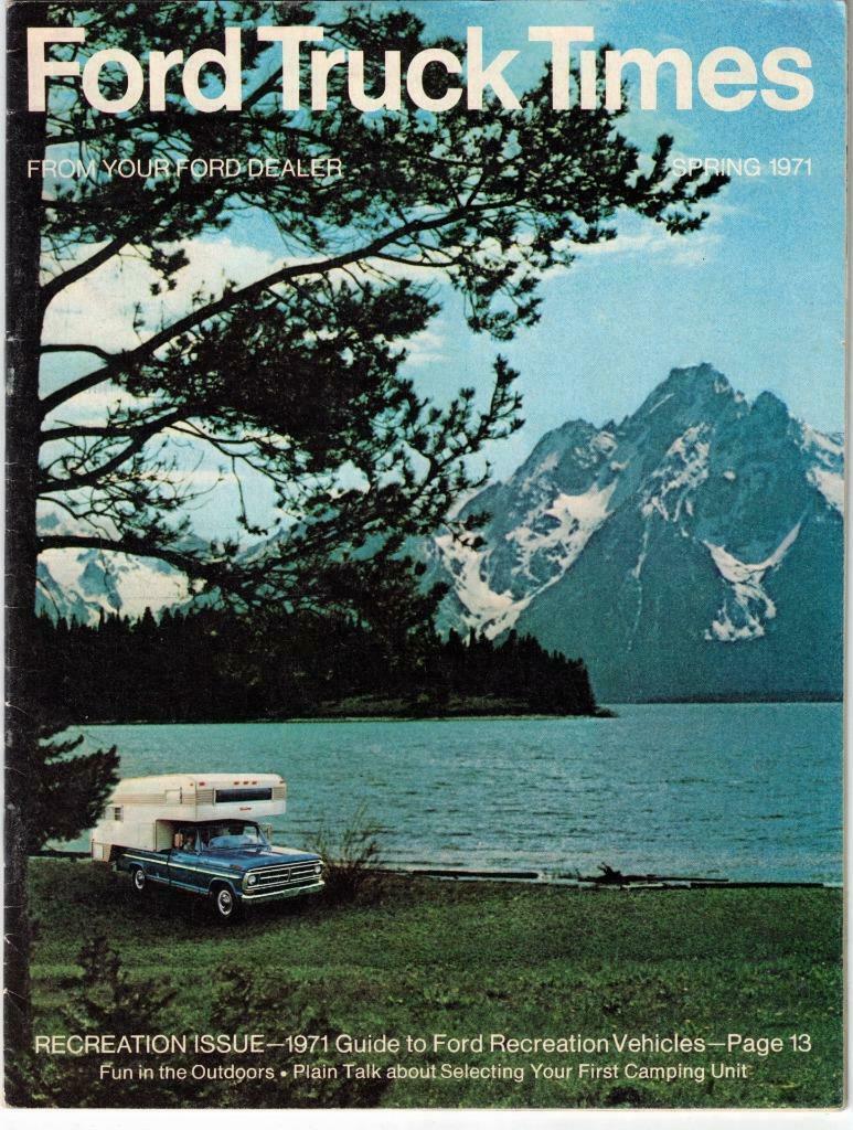 FORD Spring 1971 Ford Truck Times Magazine - $12.99