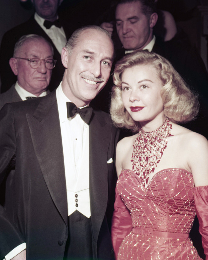 Primary image for Vera-Ellen Richard Gully Candid at Masquers Dinner Event 1954 16x20 Canvas