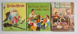 Vintage Childrens Rand McNally Elf Books ~Elves And The Shoemaker Fairy Tales - £11.77 GBP