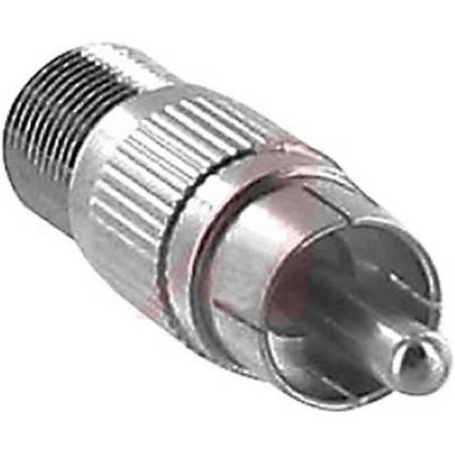 25-7530 Aim connector cpad103 rca type f adapter m/f st cable mount  - $1.57