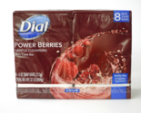 Dial POWER BERRIES Bar Soap 4 Oz Glycerin Gentle Cleansing DISCONTINUED ... - £71.36 GBP