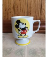 Vtg Mickey Mouse Disneyland Walt Disney World Made In Japan Yellow &amp; Whi... - $21.49