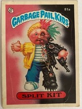 Garbage Pail Kids Series Two (1985) - 81a split KIT (Good) SKU081a - $337.23 MXN