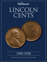 Warman&#39;s Collector Coin Folders Ser.: Lincoln Cents 1909-1958 Collector&#39;s Folder - £8.43 GBP