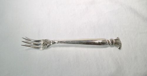 Vintage Sterling Silver Wallace "Romance of the Sea" Seafood Oyster Fork K465 - £45.18 GBP