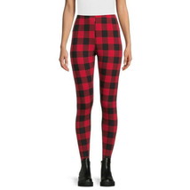 No Boundaries Juniors Holiday Print Leggings Buffalo Plaid Size XXXL (21) - £11.64 GBP