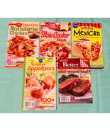 Lot of 5 recipe books Rotisserie Chicken Slow Cooker Ground Beef cookbooks - $4.00