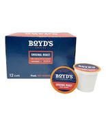 Boyds Original Roast Single Serve Coffee Pods, Light Roast, 12 Count - $366.69 MXN