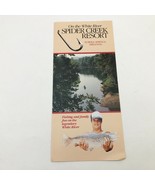 Spider Creek Resort Brochure Eureka Springs Arkansas 1990&#39;s - $129.72 MXN