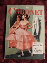 Rare Coronet March 1957 Elizabeth Taylor Chicago Teenagers Cathy Crosby - £6.34 GBP