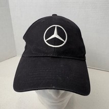 Mercedes-Benz Baseball Cap Embroidered Logo Hat Black Auto Car - $20.52 CAD
