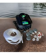 Quad Outlet 12W Aquarium Oxygen Air Pump Air Flow Fish Tank Air Compress... - €32,24 EUR