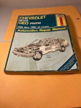 Haynes Chevrolet Nova Geo Prizm 1985-1990 All Models Repair Manual - $11.99