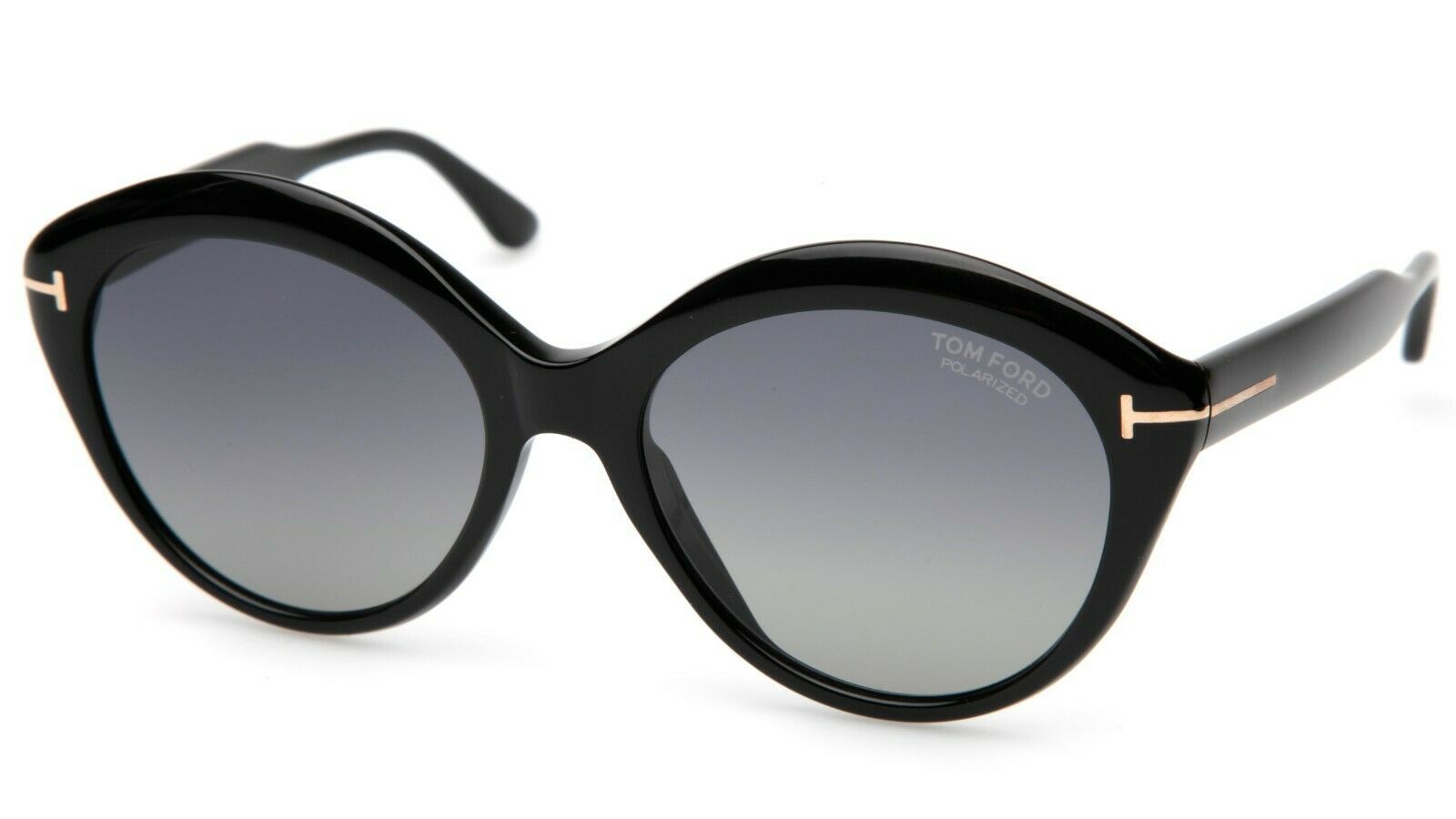 Primary image for NEW TOM FORD Maxine TF763 01D Black SUNGLASSES 58-16-140mm B50mm Italy
