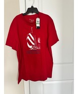 BNWT Nautica Men&#39;s crew neck, SS tee, Red, Size L, 100% cotton, $39.50 - €12,73 EUR