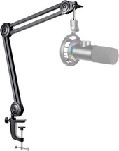 Heavy Duty Boom Arm, Suspension Scissor Adjustable Mic Stand With Desk, Bm63. - £38.80 GBP