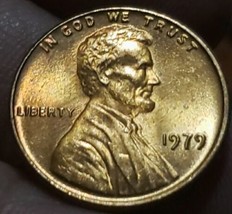 1979 Lincoln Cent Doubling On Obverse And Reverse Free Shipping  - £3.89 GBP
